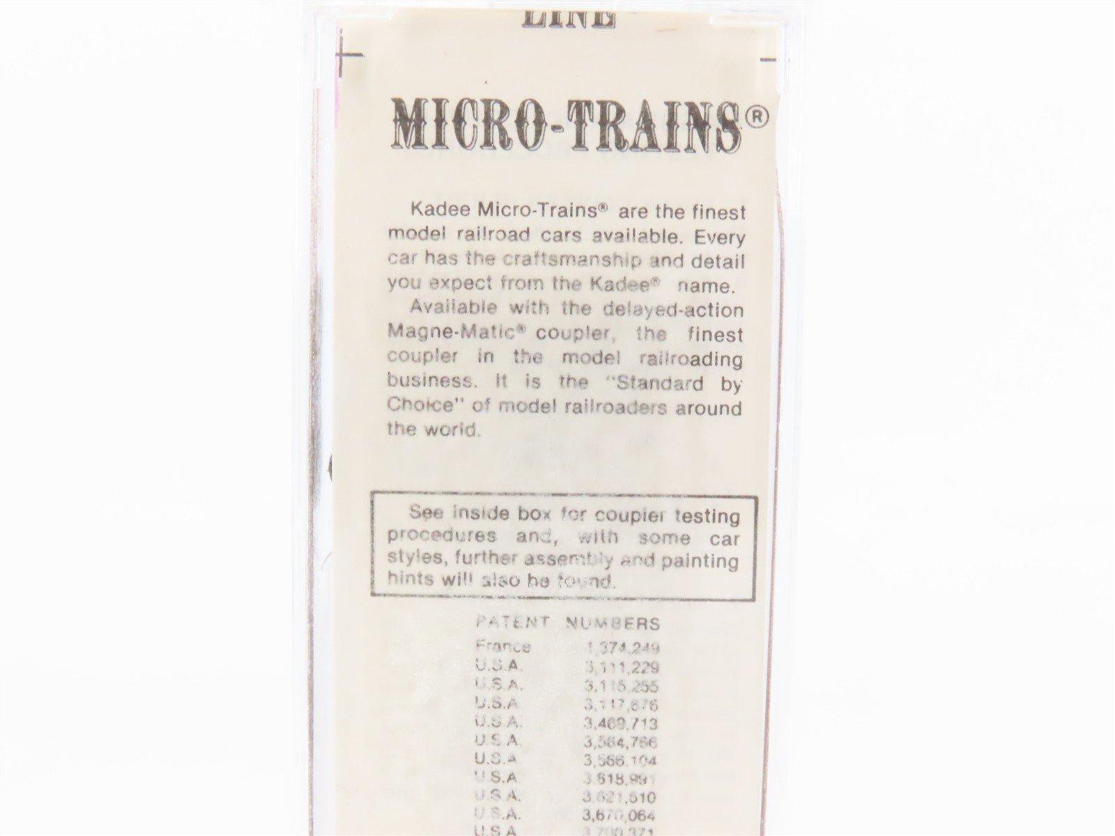 N Scale Kadee Micro-Trains MTL 35110 T&P Texas & Pacific 40' Stock Car #22225