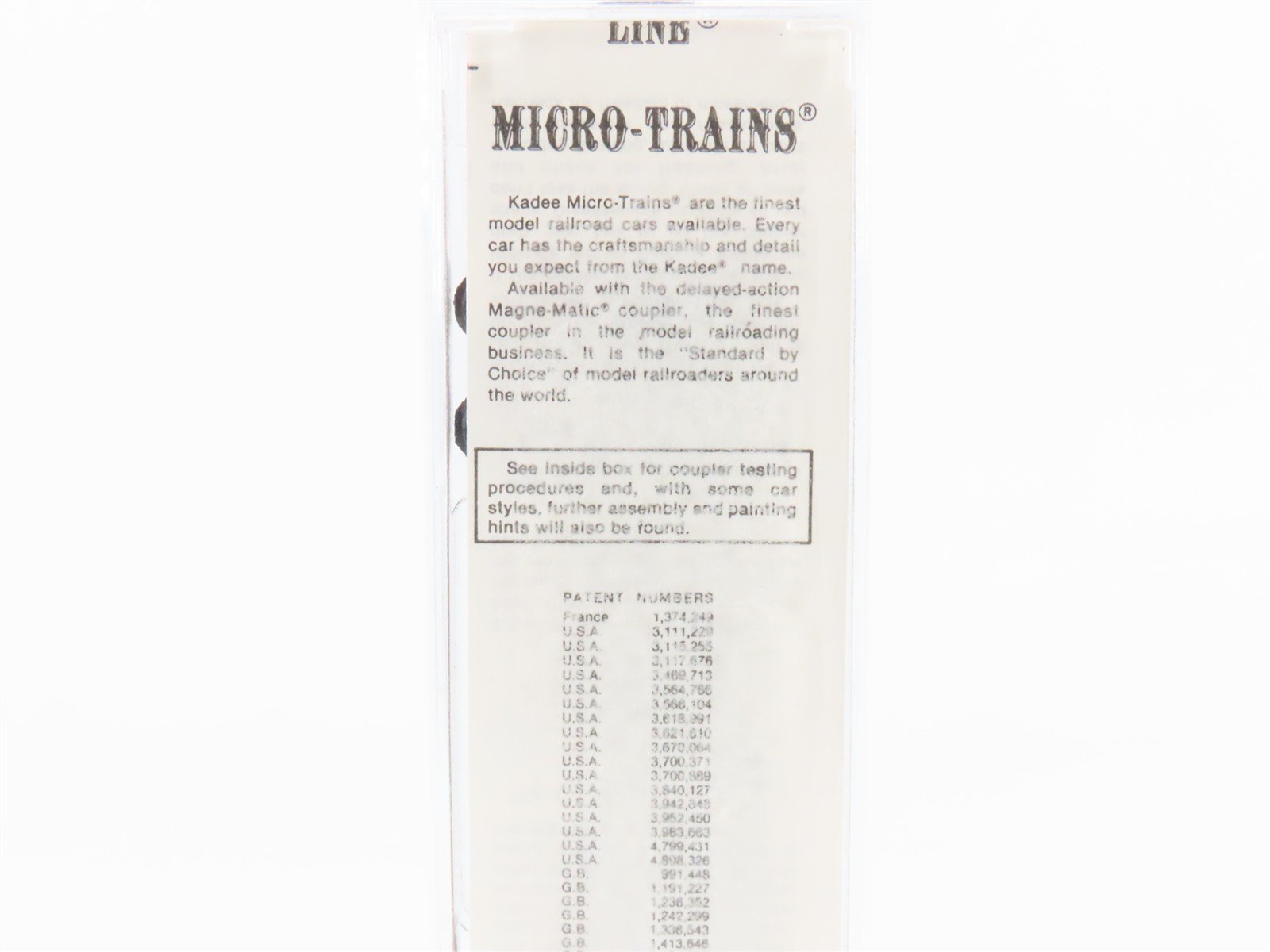 N Scale Kadee Micro-Trains MTL 42070 UP Union Pacific Overland 40' Boxcar 100741