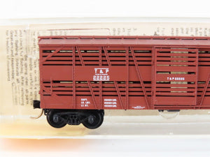 N Scale Kadee Micro-Trains MTL 35110 T&P Texas & Pacific 40' Stock Car #22225