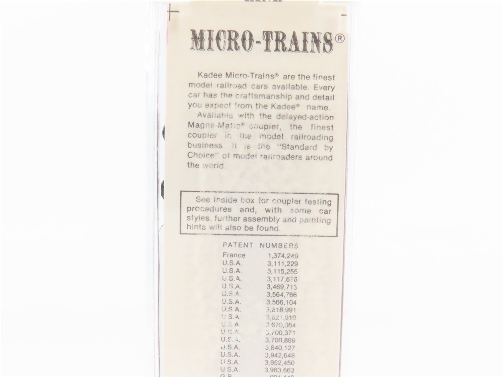 N Scale Kadee Micro-Trains MTL 35110 T&P Texas & Pacific 40' Stock Car #22225