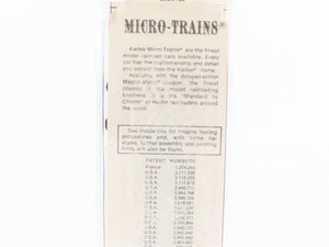 N Scale Kadee Micro-Trains MTL 35110 T&P Texas & Pacific 40' Stock Car #22225