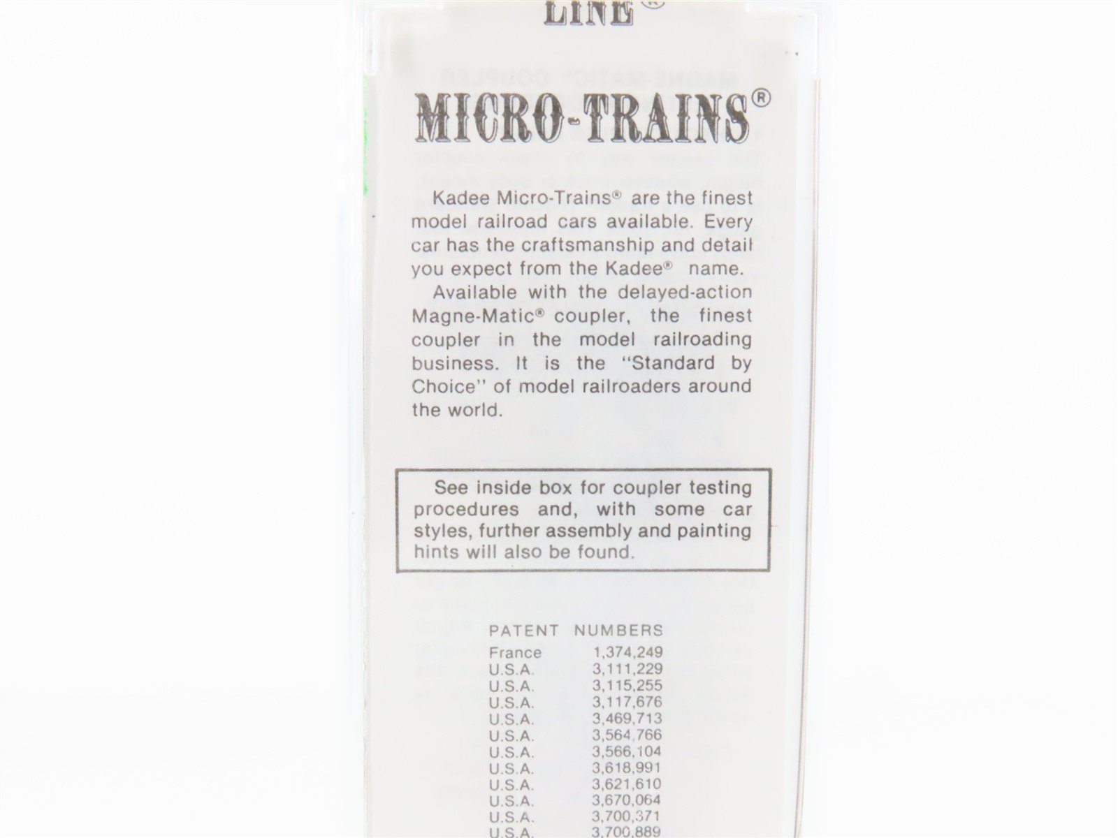 N Scale Kadee Micro-Trains MTL 43060 NYC Michigan Central 40' Reefer #64753