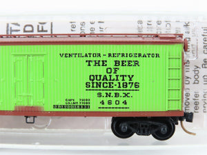 N Scale Kadee Micro-Trains MTL 47090 SNBX Century Beer 40' Wood Reefer #4604