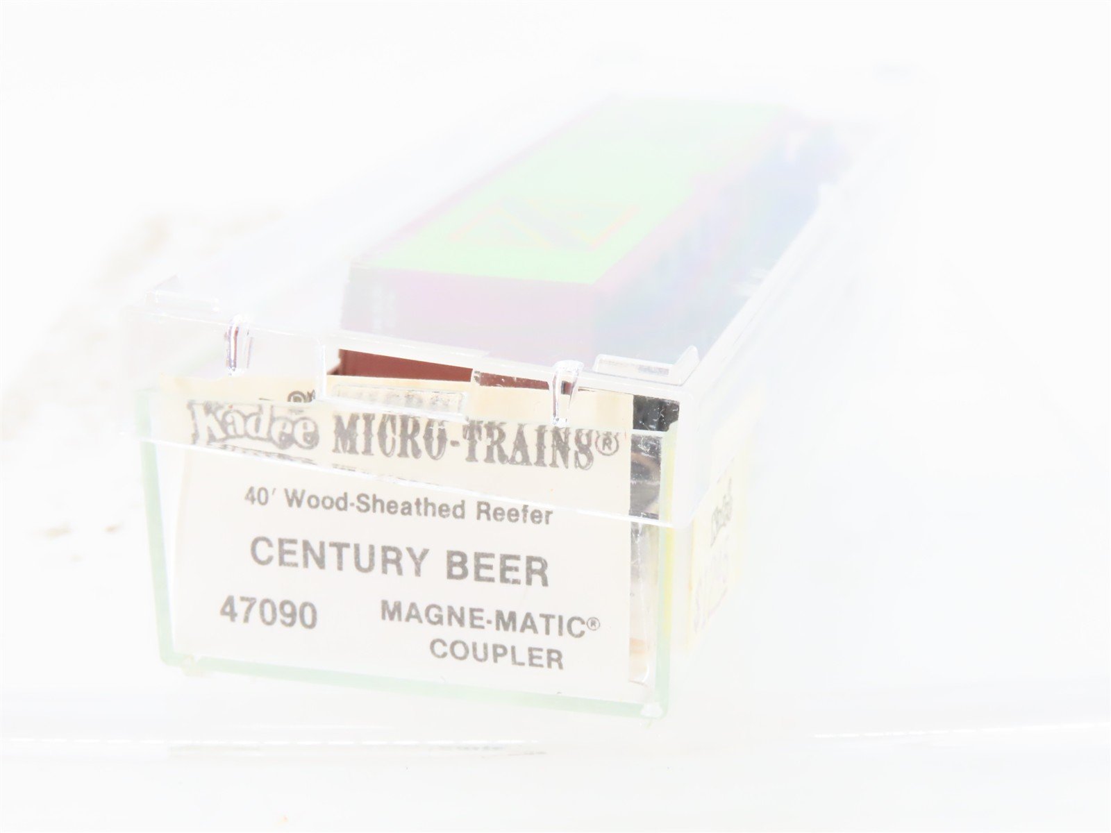 N Scale Kadee Micro-Trains MTL 47090 SNBX Century Beer 40' Wood Reefer #4604