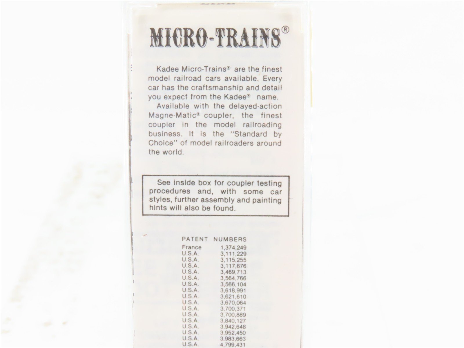 N Scale Kadee Micro-Trains MTL 47030 ADCX Coors Beer 40' Wood Reefer #5424