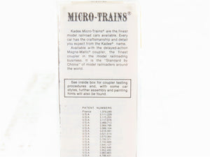 N Scale Kadee Micro-Trains MTL 47030 ADCX Coors Beer 40' Wood Reefer #5424