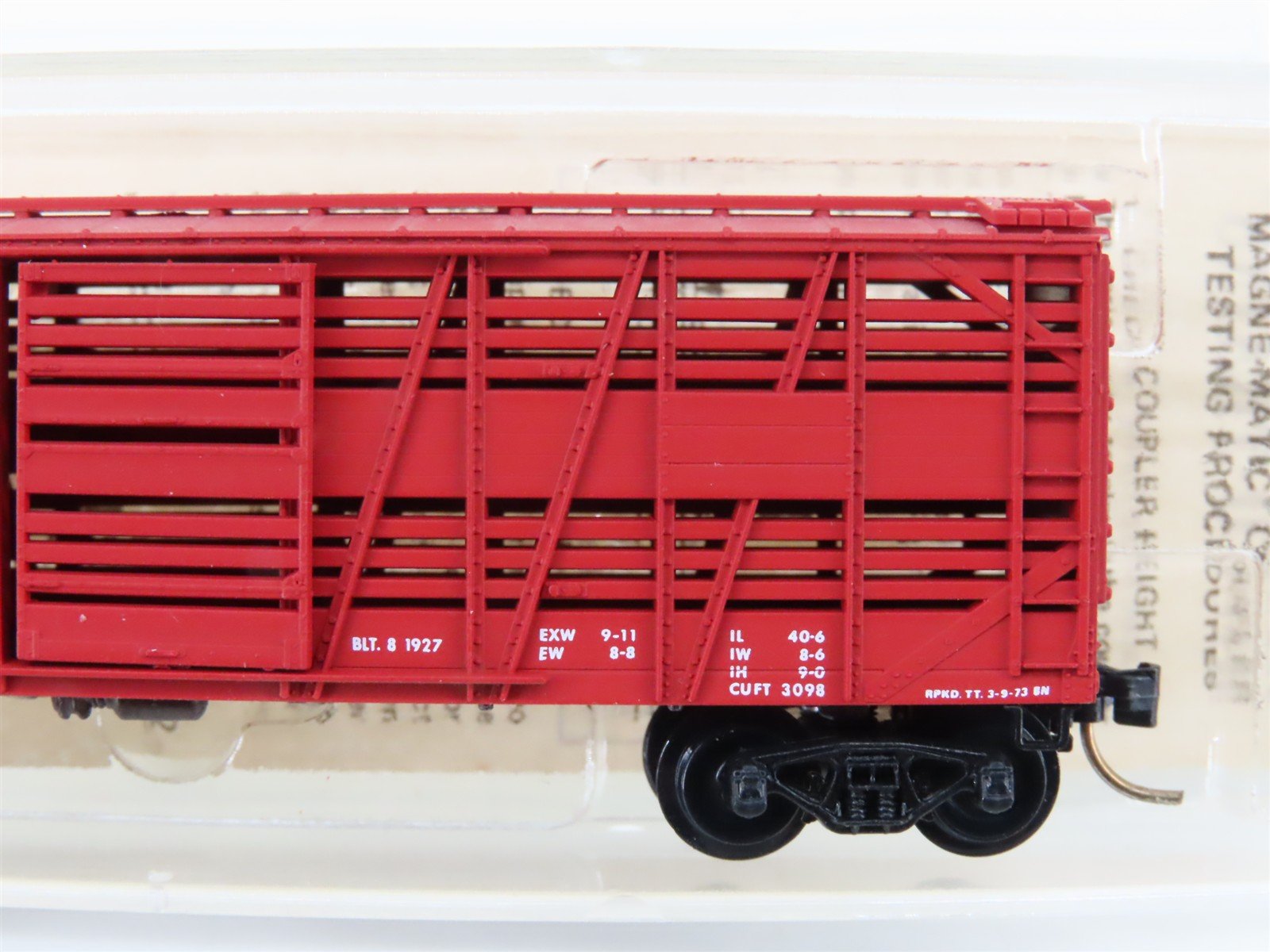 N Scale Kadee Micro-Trains MTL 35020 GN Great Northern 40' Stock Car #55336