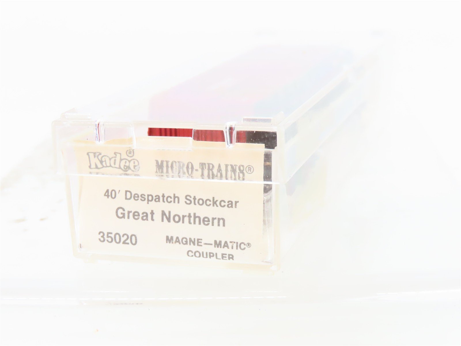 N Scale Kadee Micro-Trains MTL 35020 GN Great Northern 40' Stock Car #55336