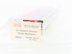 N Scale Kadee Micro-Trains MTL 35020 GN Great Northern 40' Stock Car #55336