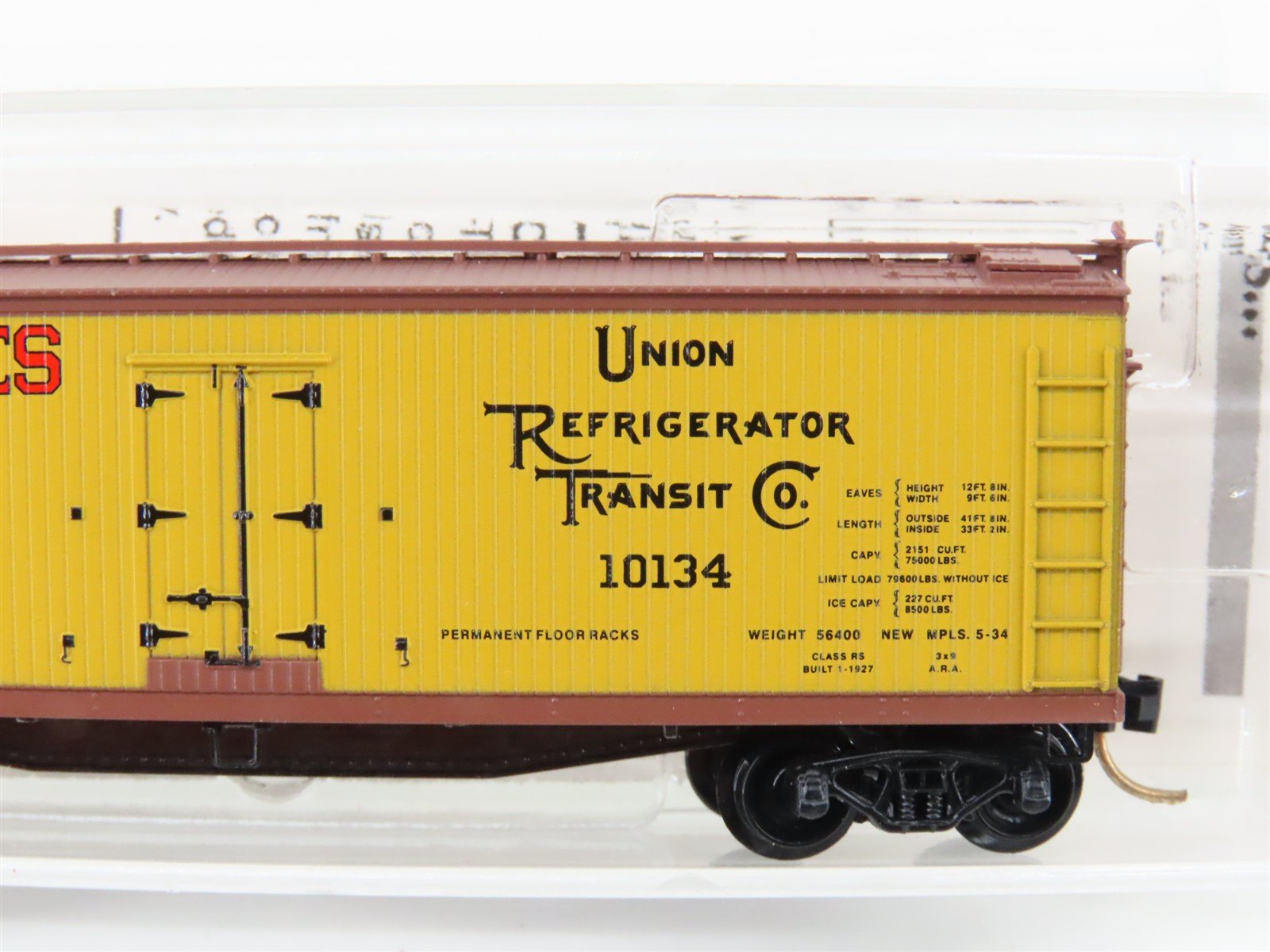 N Scale Micro-Trains MTL 49470 URTC Land O' Lakes Butter 40' Wood Reefer #10134