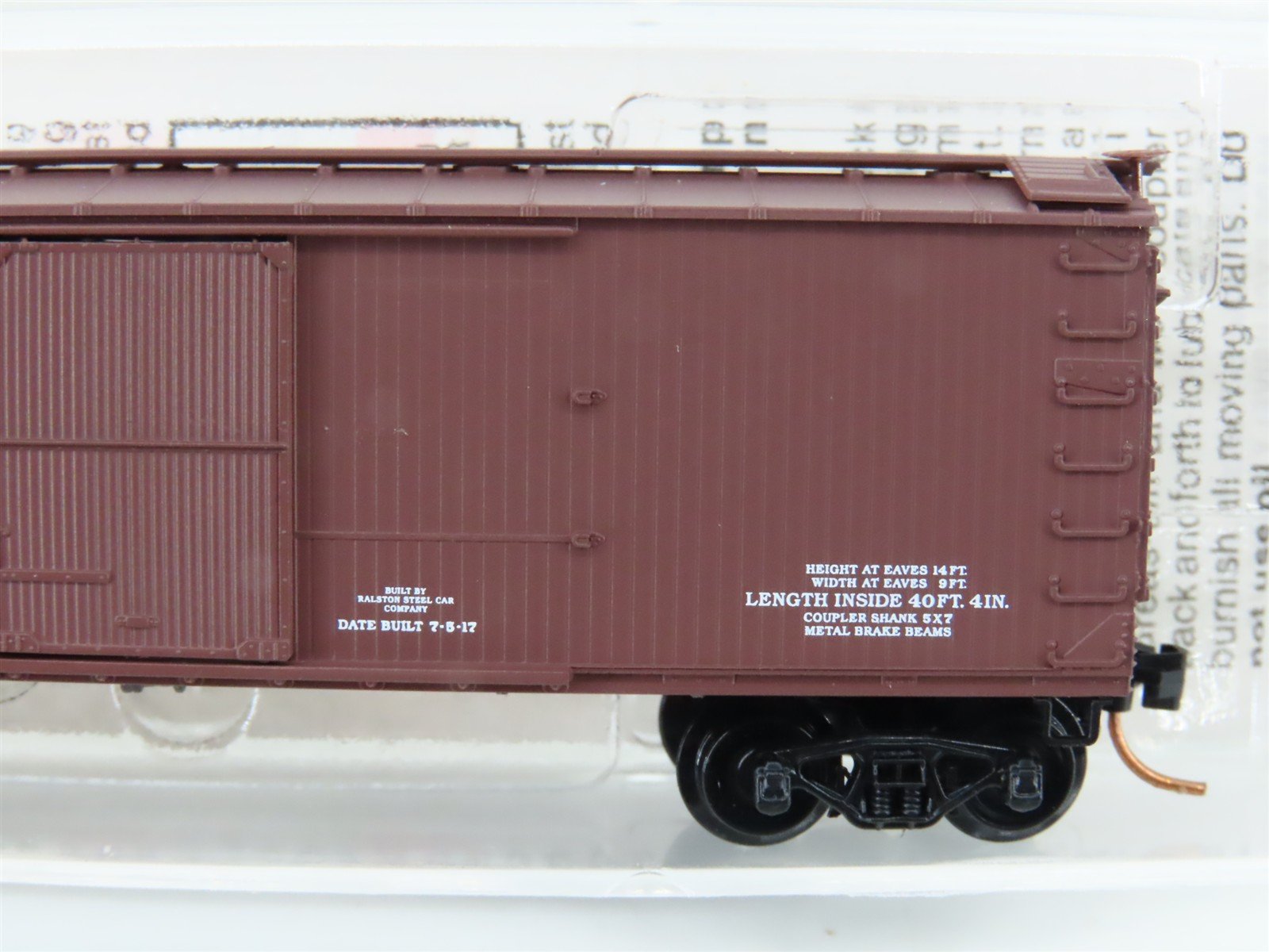 N Scale Micro-Trains MTL 41010 UP Union Pacific 40' Automobile Box Car #170774