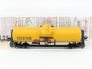 N Scale Micro-Trains MTL 65090/1 SCCX Shell Oil 39' Single Dome Tank Car #1106