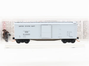 N Scale Micro-Trains MTL 04200050 USN United States Navy 40' Box Car #61-00201