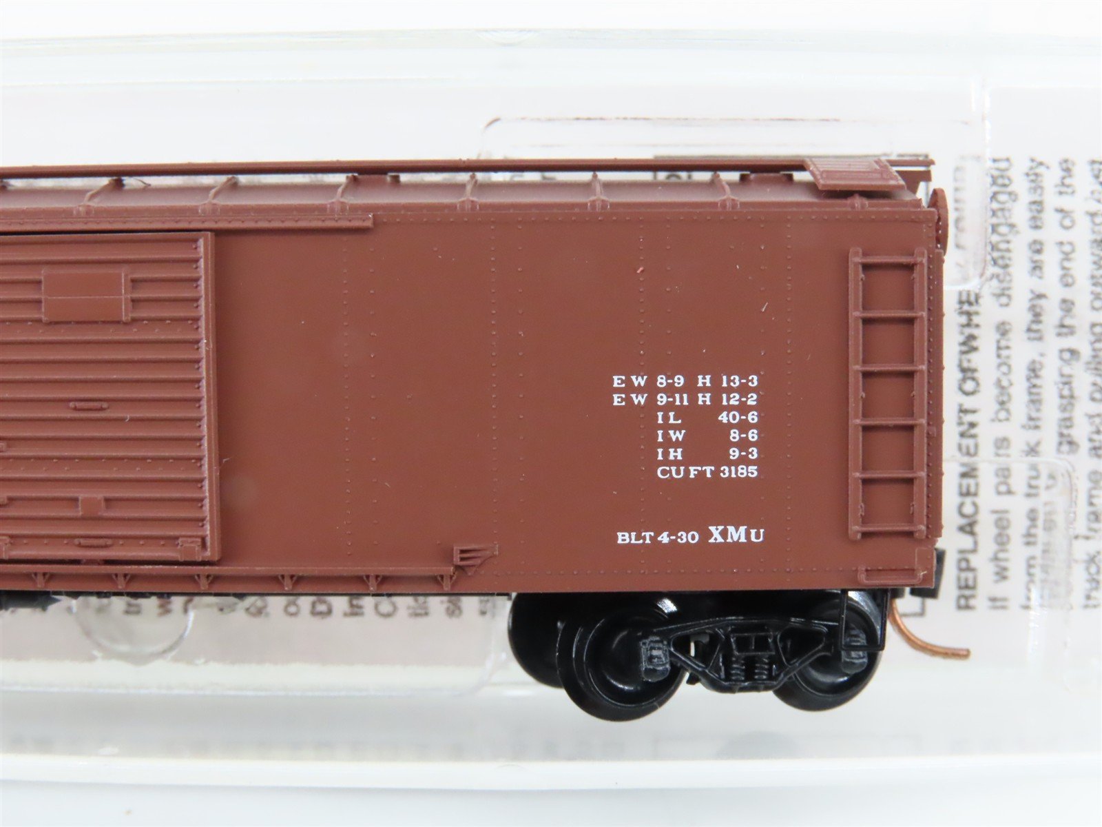 N Scale Micro-Trains MTL 120010 RDG Reading 40' Single Door Box Car #101999