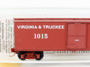 N Scale Micro-Trains MTL 39180 V&T Virginia & Truckee 40' Box Car #1015