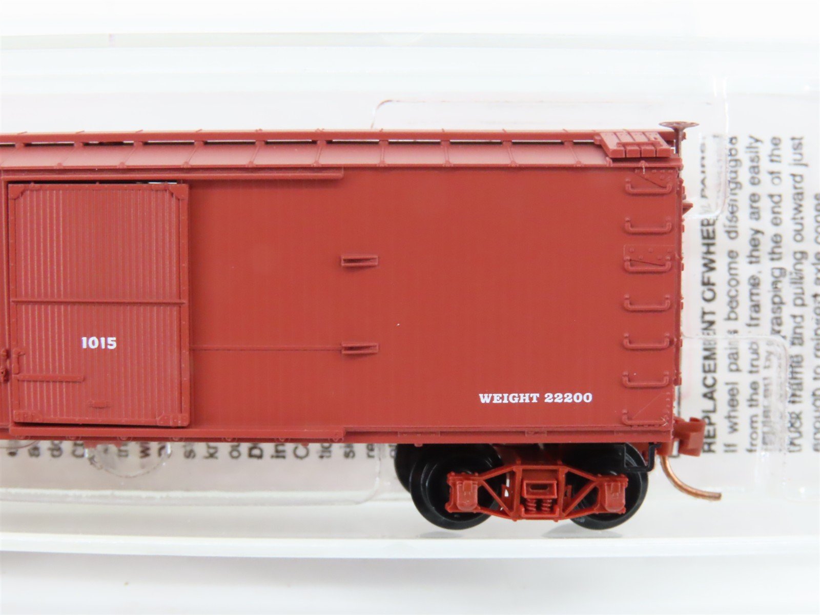 N Scale Micro-Trains MTL 39180 V&T Virginia & Truckee 40' Box Car #1015