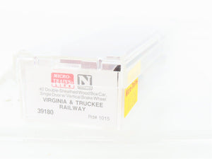 N Scale Micro-Trains MTL 39180 V&T Virginia & Truckee 40' Box Car #1015