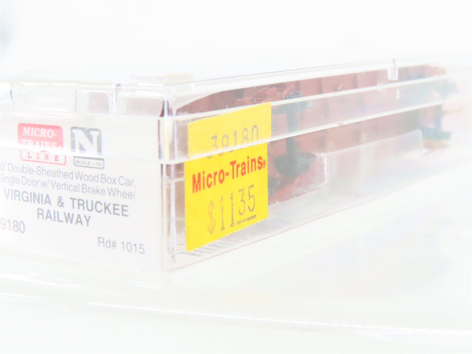 N Scale Micro-Trains MTL 39180 V&T Virginia & Truckee 40' Box Car #1015