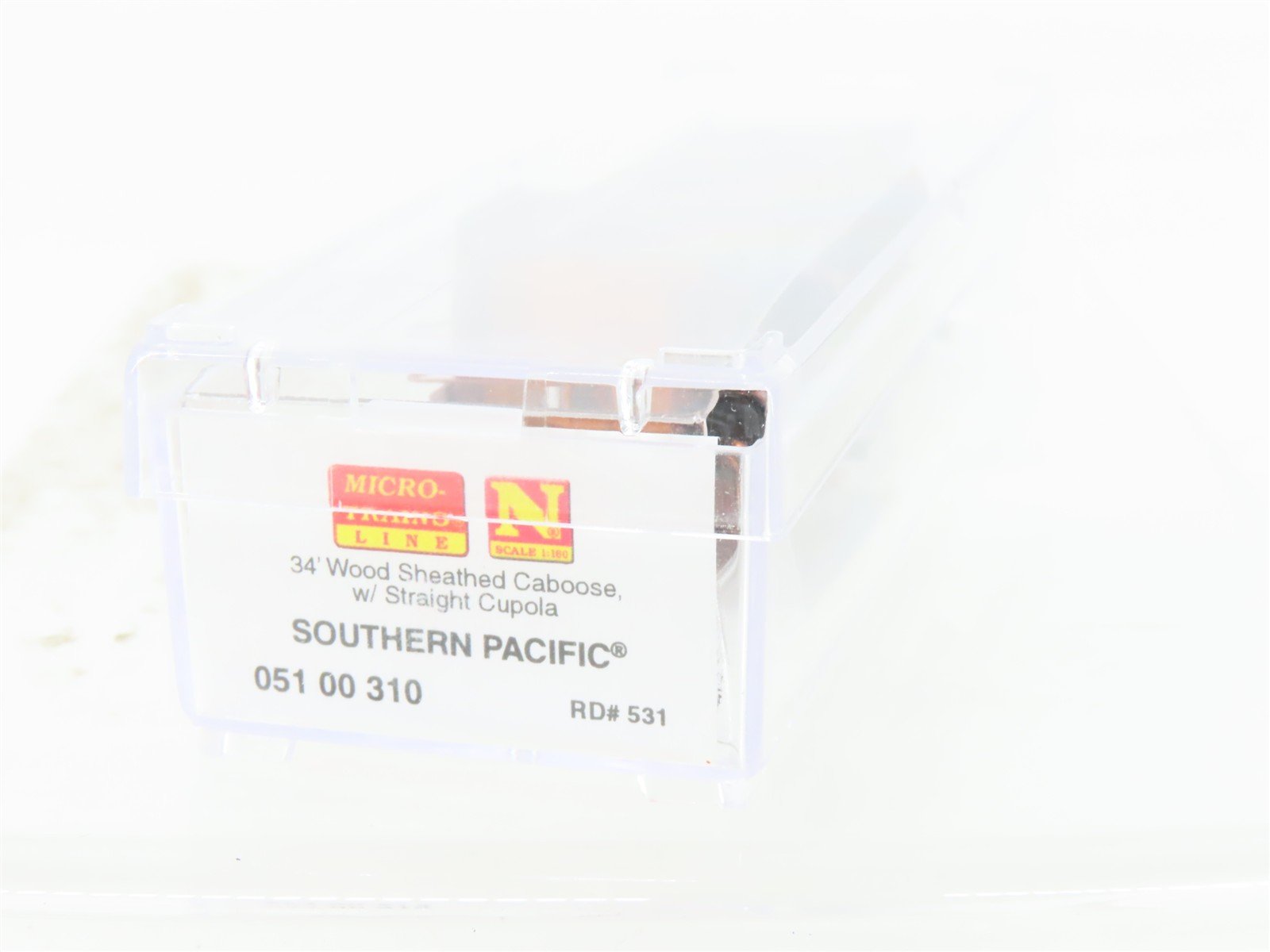 N Scale Micro-Trains MTL 05100310 SP Southern Pacific 34' Caboose #531