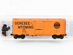 N Scale Micro-Trains MTL 02000706 GNW Genesee & Wyoming 40' Box Car #100079