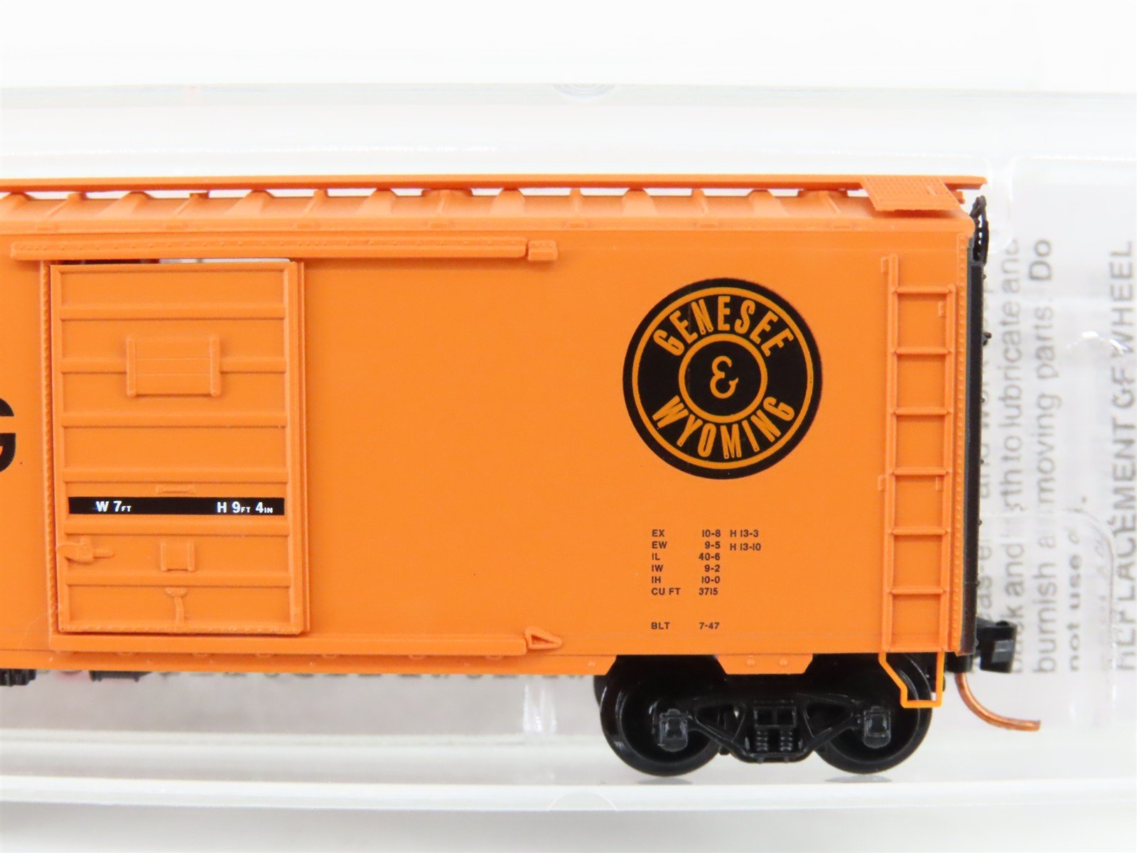 N Scale Micro-Trains MTL 02000706 GNW Genesee & Wyoming 40' Box Car #100079