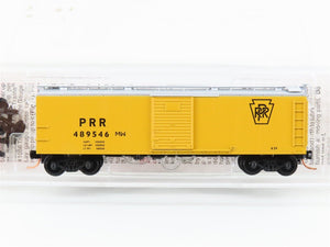 N Scale Micro-Trains MTL 120710 PRR Pennsylvania 40' Steel Box Car #489546