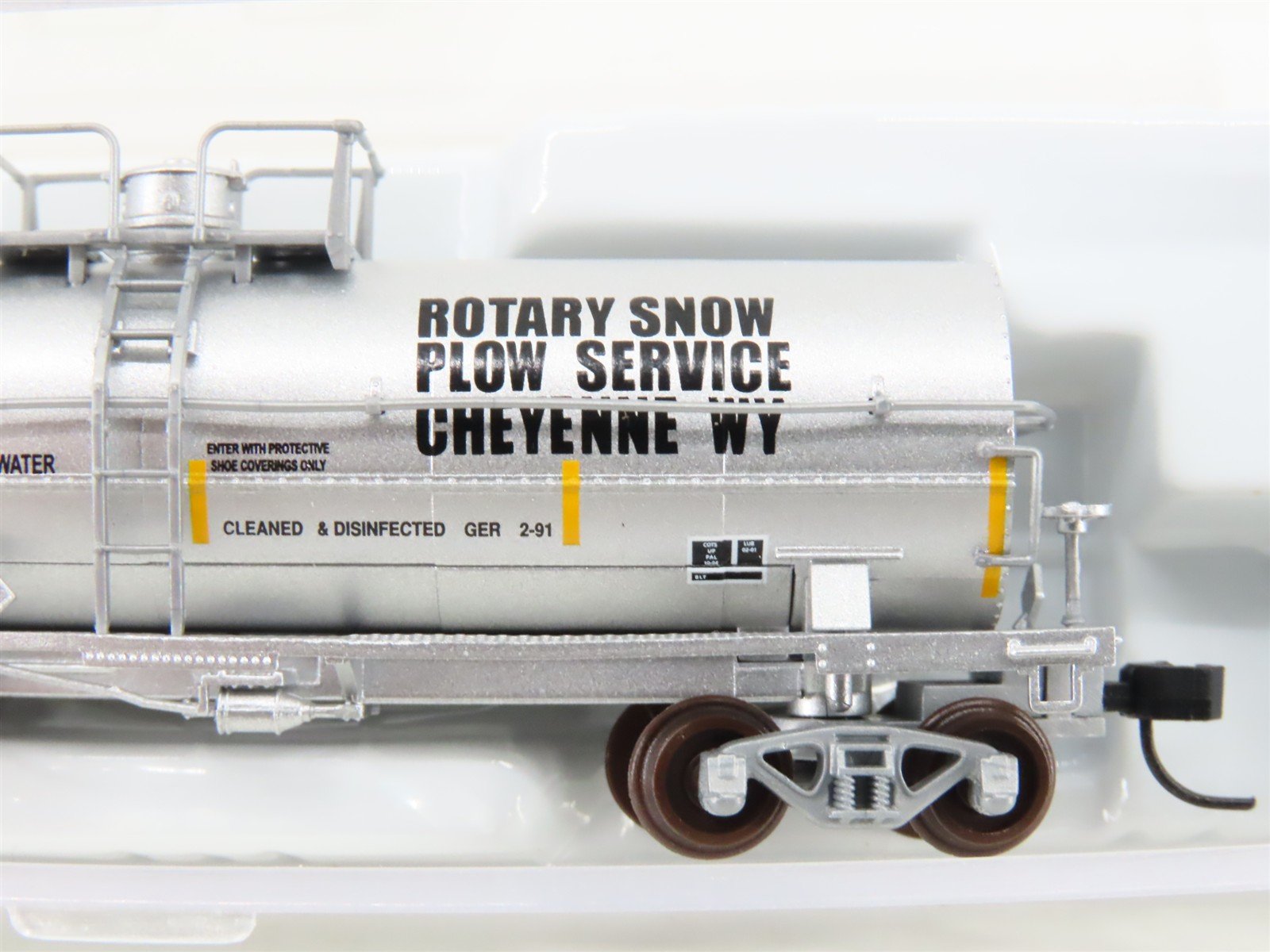 N Scale Atlas NSC ATL 11-04 UPP Union Pacific Rotary Snow Blower Tanker #14588