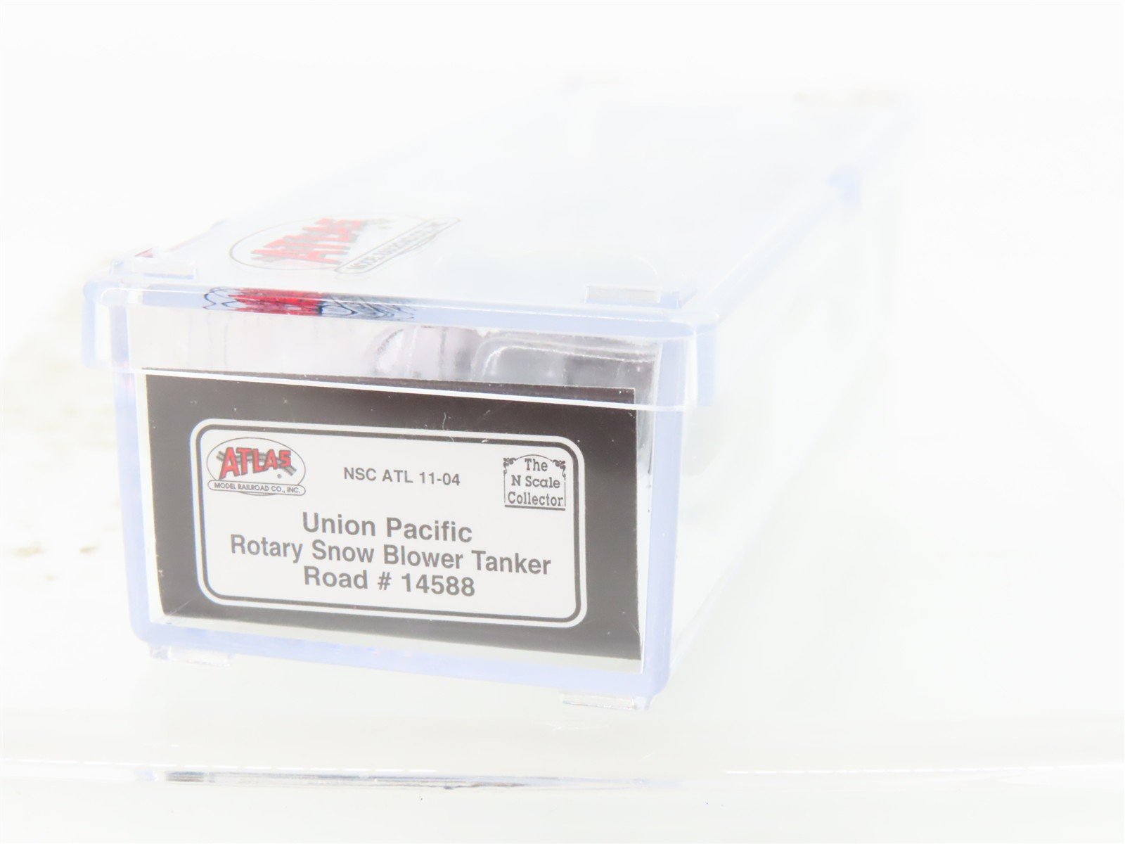N Scale Atlas NSC ATL 11-04 UPP Union Pacific Rotary Snow Blower Tanker #14588