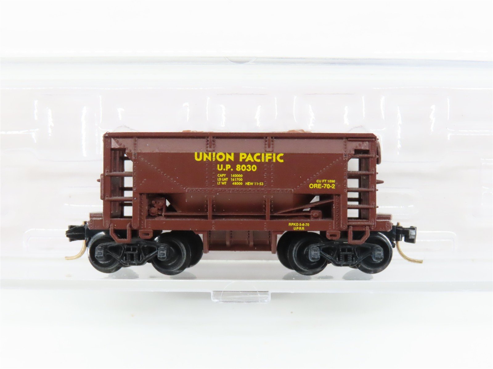N Scale Atlas 32131 UP Union Pacific Ore Car #8030 w/ Load