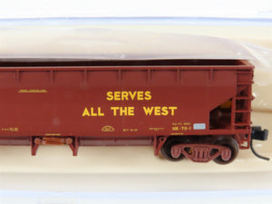 N Scale Atlas 34776-6 UP Union Pacific 70-Ton Hart Ballast Hopper #90999