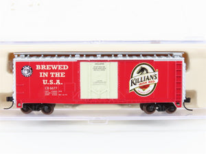 N Scale Atlas NSC ATL07-12 CB Killian's Irish Red 40' Plug Door Box Car #6677