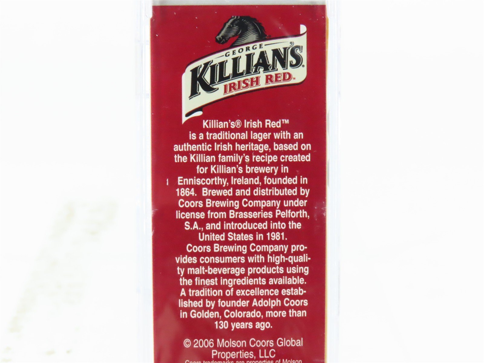 N Scale Atlas NSC ATL07-12 CB Killian's Irish Red 40' Plug Door Box Car #6677
