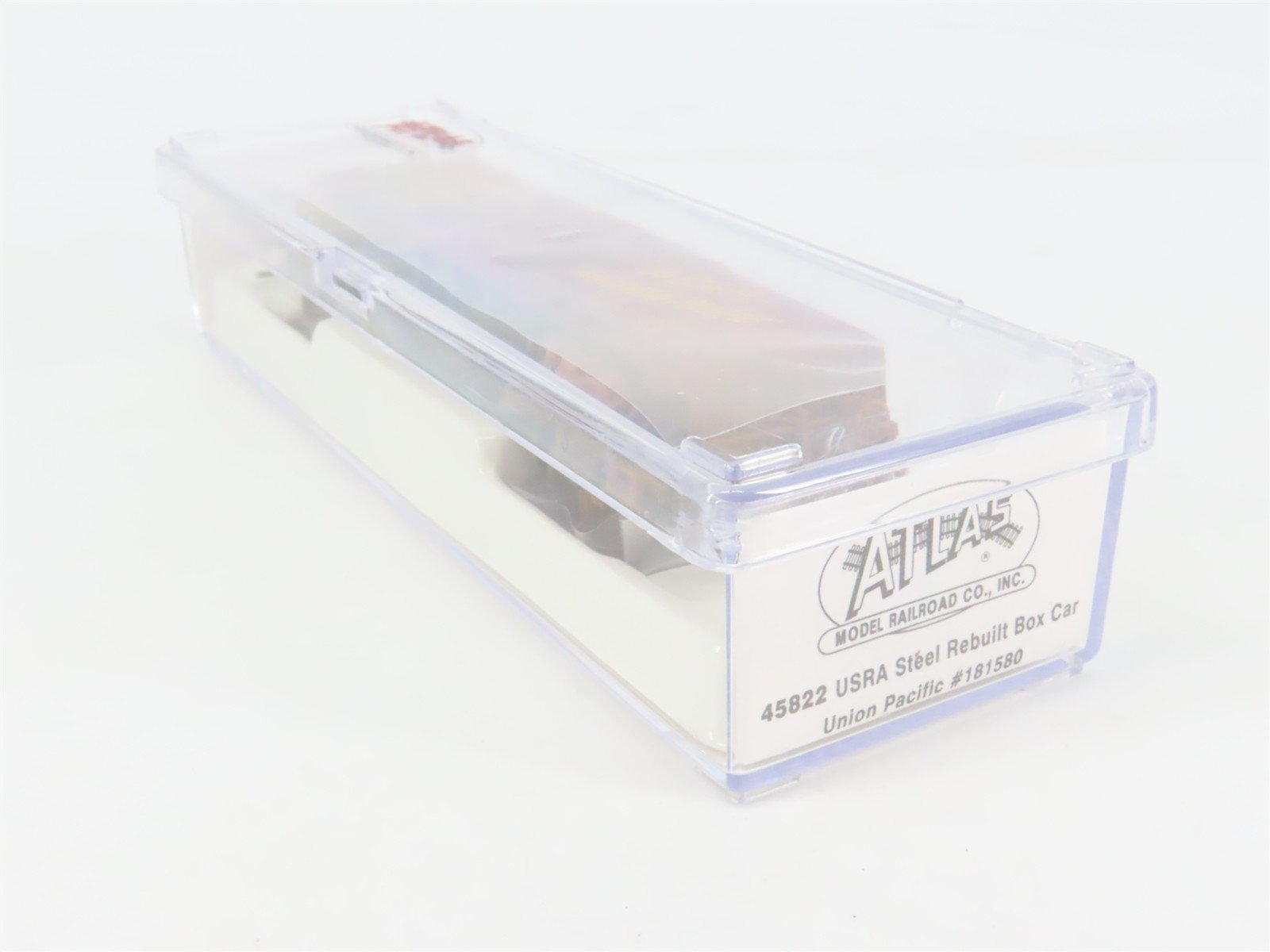 N Scale Atlas 45822 UP Union Pacific Railroad Steel Single Door Box Car #181580