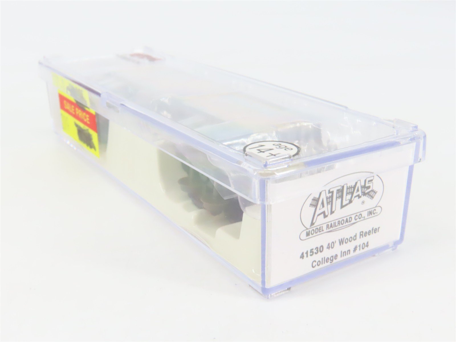 N Scale Atlas 41530 CIPX College Inn Food Products 40' Wood Reefer #104