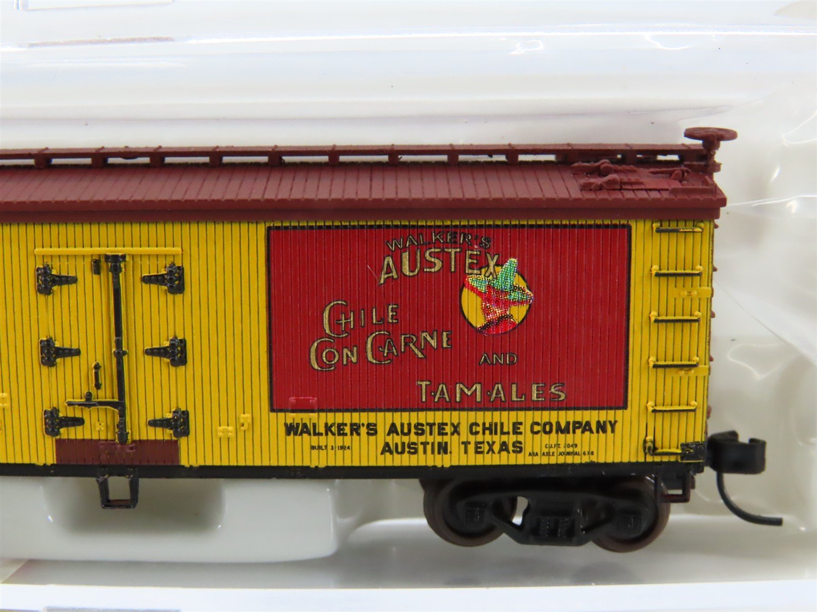 N Scale Atlas 50001264 ART Mexene Chile Powder Seasoning 40' Wood Reefer #424