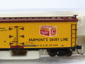 N Scale Atlas 41532 FDLX Fairmont Creamery 40' Wood Reefer #30155