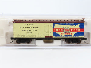 N Scale Atlas 41418 URTX IGA Food Stores 40' Woodside Reefer #16804