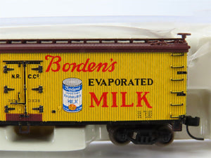 N Scale Atlas 41529 NRCC Borden's Evaporated Milk 40' Wood Reefer #3838