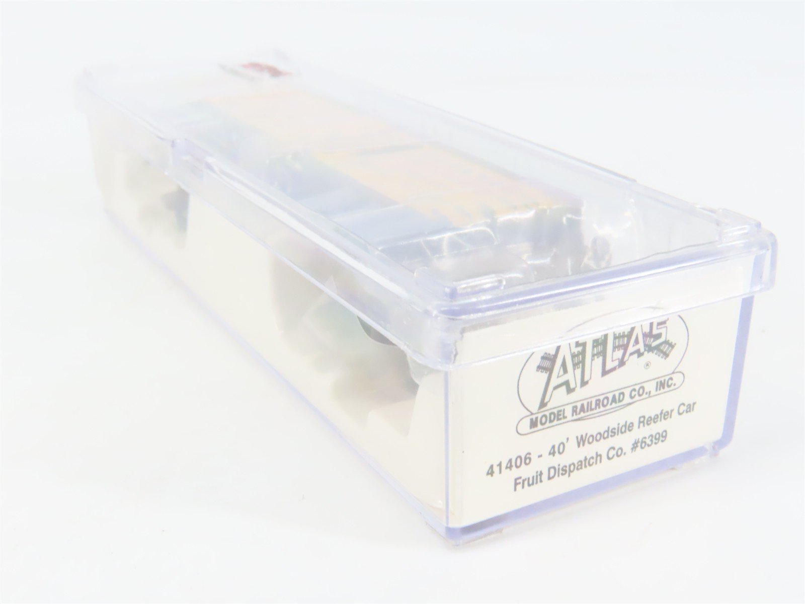 N Scale Atlas 41406 NRCC Fruit Dispatch Company 40' Woodside Reefer #6399