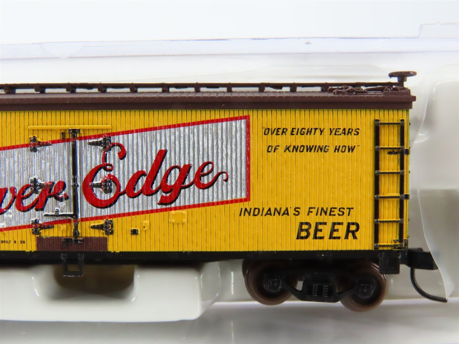 N Scale Atlas 41509 MSEX Silver Edge Beer 40' Reefer #1002