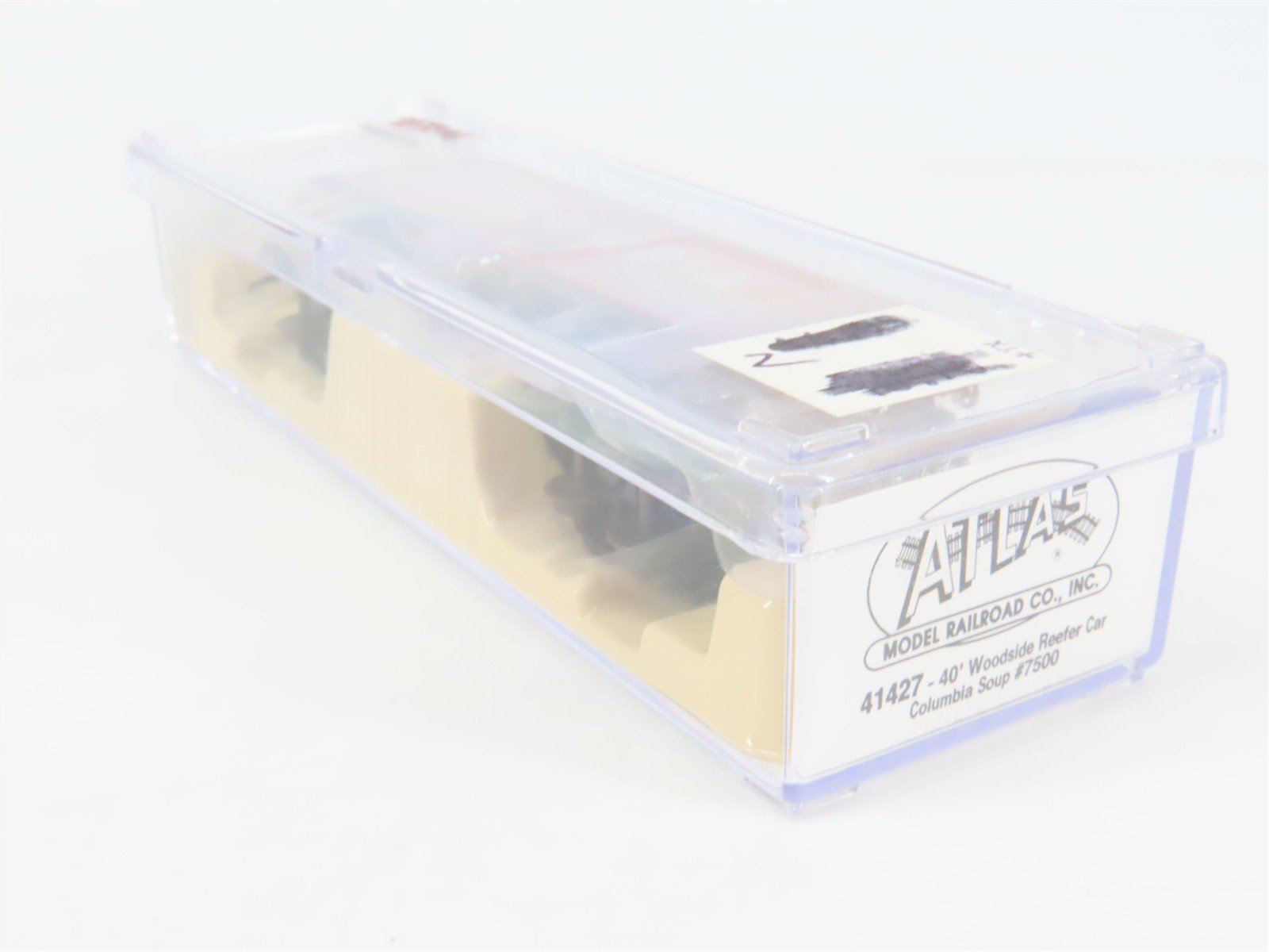 N Scale Atlas 41427 CKKX Columbia Soup 40' Woodside Reefer #7500