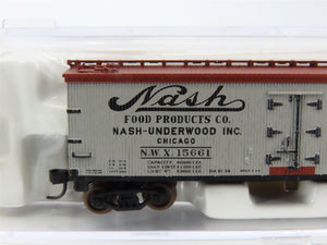 N Scale Atlas 41505 NWX Nash Food Products 40' Reefer #15661
