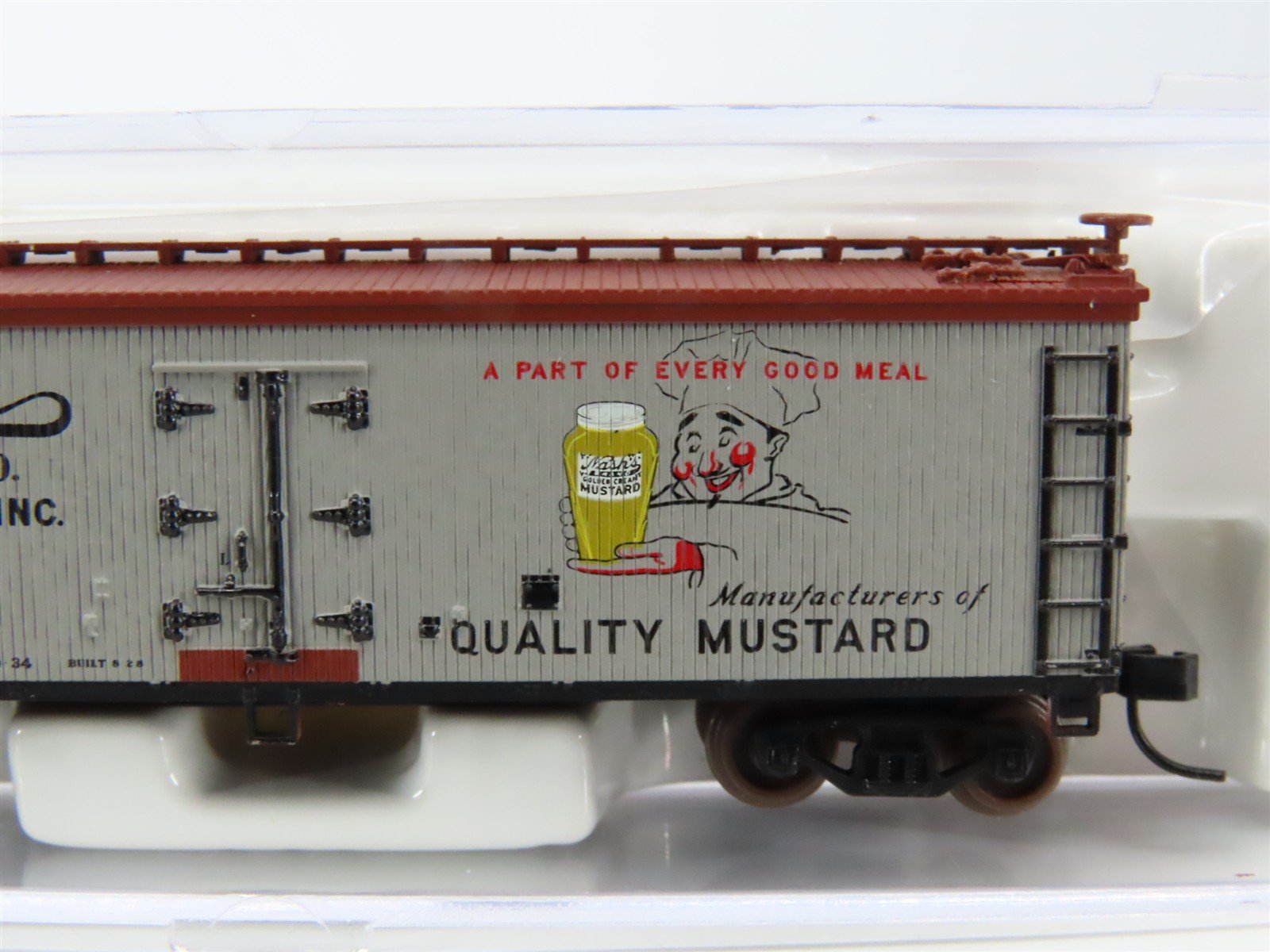 N Scale Atlas 41505 NWX Nash Food Products 40' Reefer #15661
