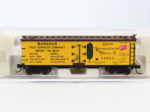 N Scale Atlas 41405 URTC Fruit Dispatch Company 40' Woodside Reefer #24243