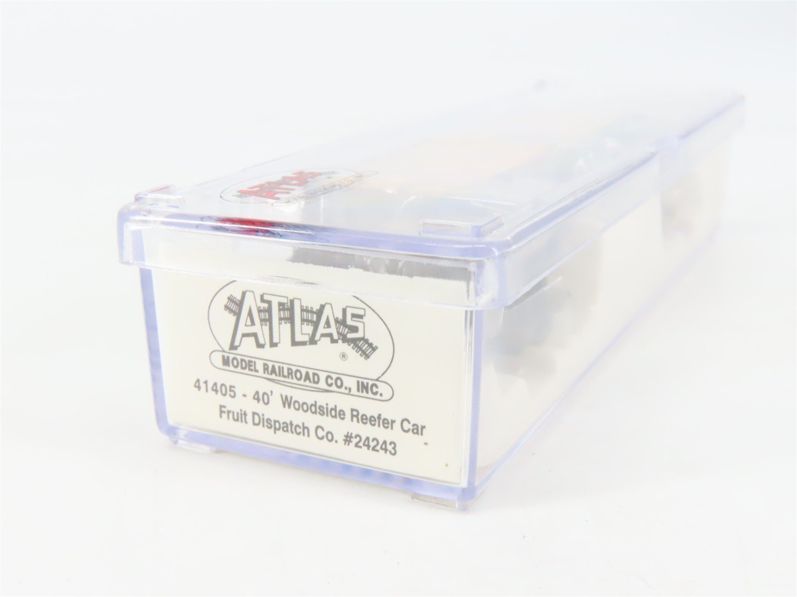 N Scale Atlas 41405 URTC Fruit Dispatch Company 40' Woodside Reefer #24243