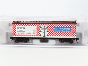 N Scale Atlas 41492 MRS Ralston Purina Company 40' Wood Reefer #5592