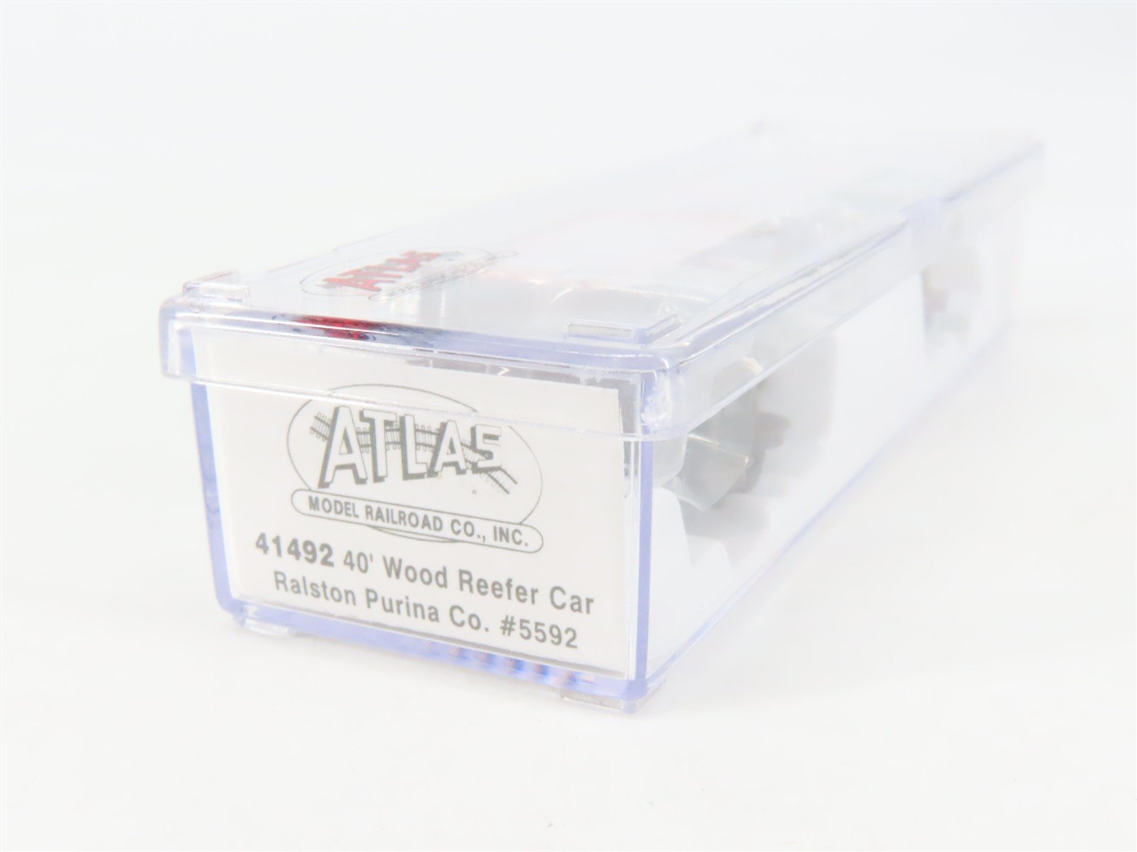 N Scale Atlas 41492 MRS Ralston Purina Company 40' Wood Reefer #5592