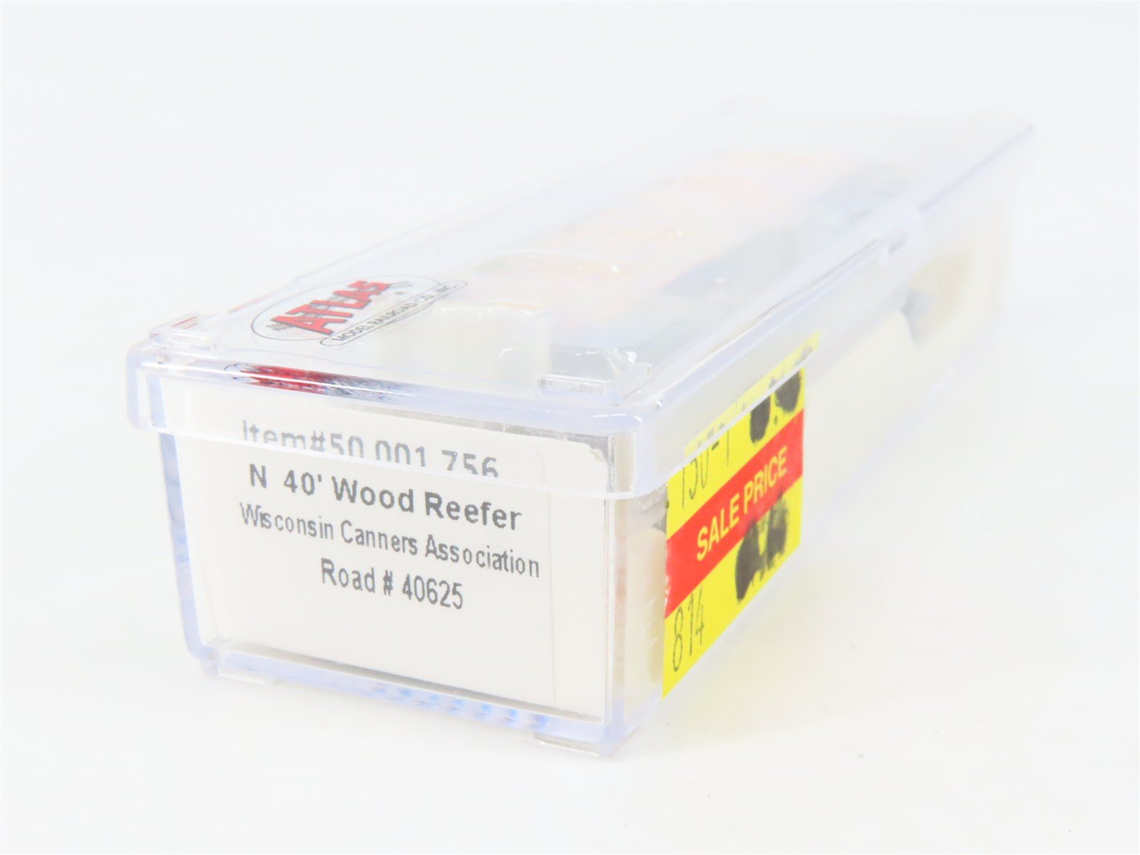 N Scale Atlas 50001756 URTC Wisconsin Canners Association 40' Wood Reefer #40625