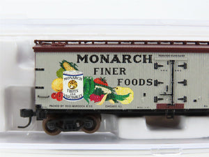 N Scale Atlas 41489 NWX Monarch Foods 40' Wood Reefer #14250