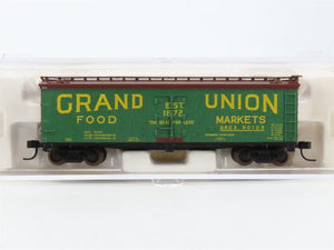 N Scale Atlas 41407 QREX Grand Union Food Markets 40' Woodside Reefer #90103